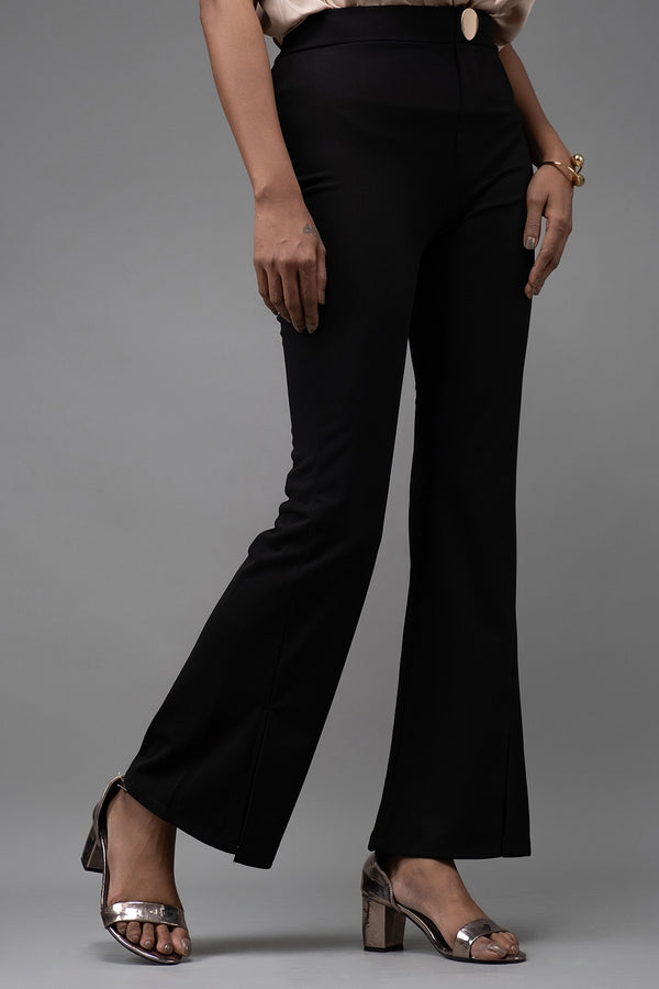 Front Slit Bootcut Pant