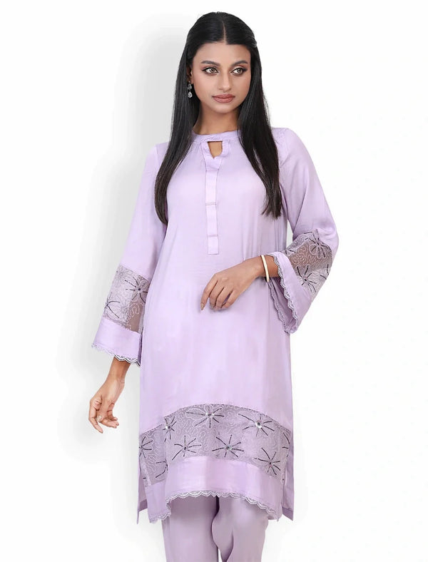 Tissue Embroidered Zardozi Kameez