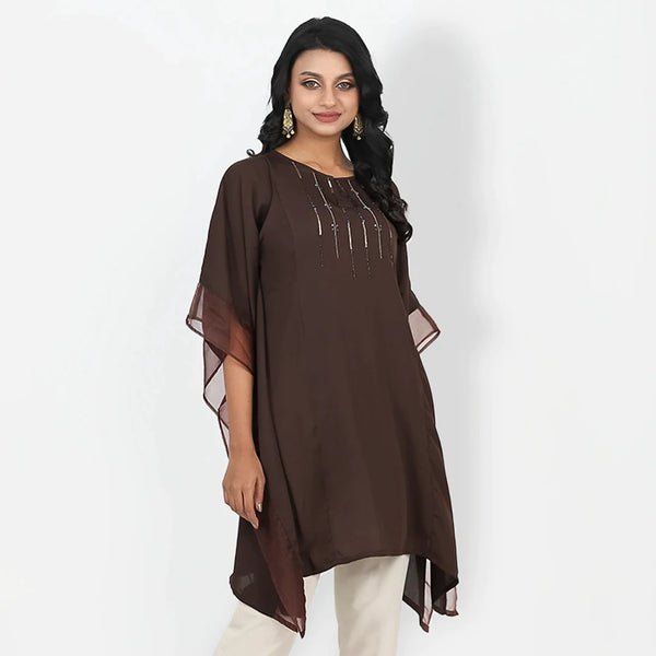 Zardozi Worked Kaftan