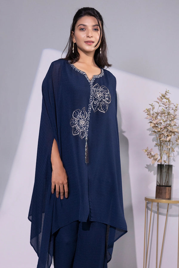 Zardozi Worked Kaftan Set