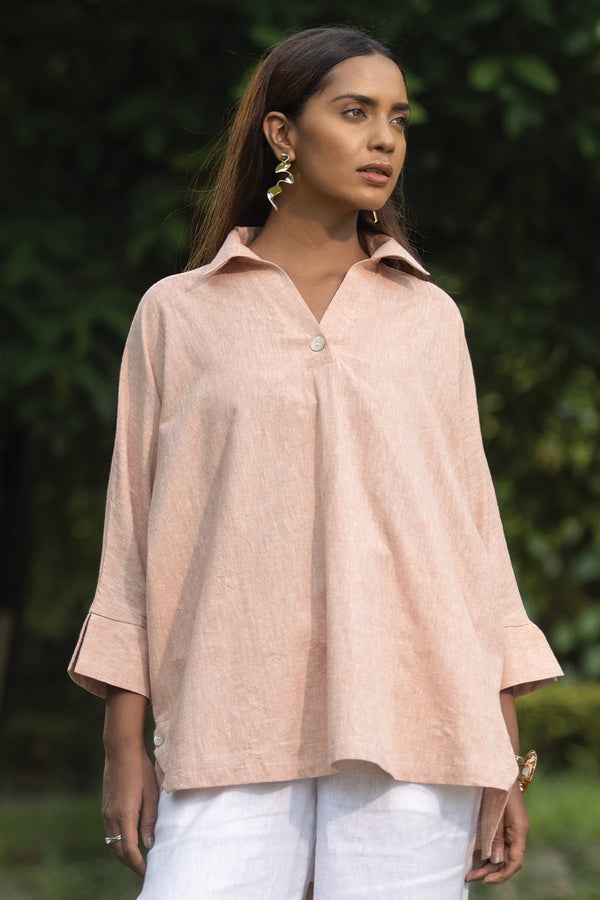 Premium Linen Kaftan Top