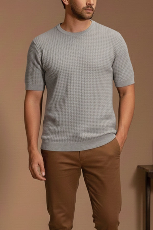 Essential Textured Knit Tee