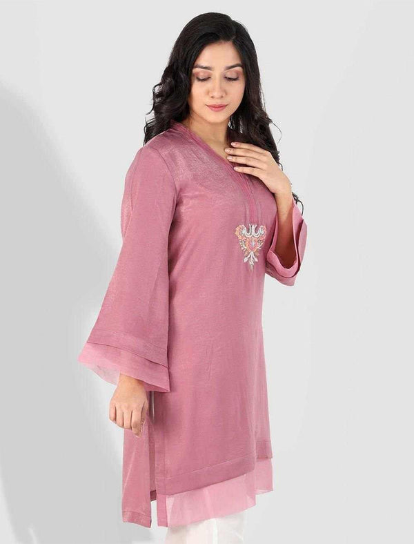 Regular Fit Zardozi Kameez - Blucheez