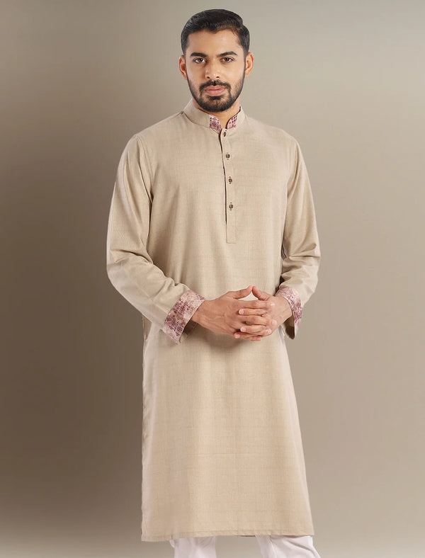Cut & Sew Regular Fit Panjabi