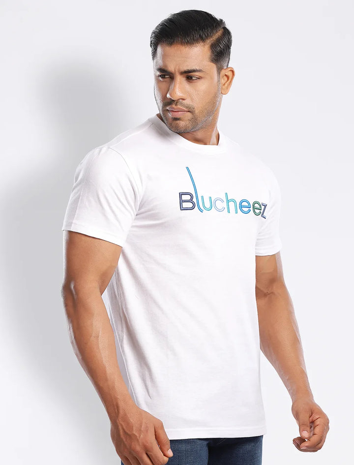 Multicolor Embroidery Tee - Blucheez