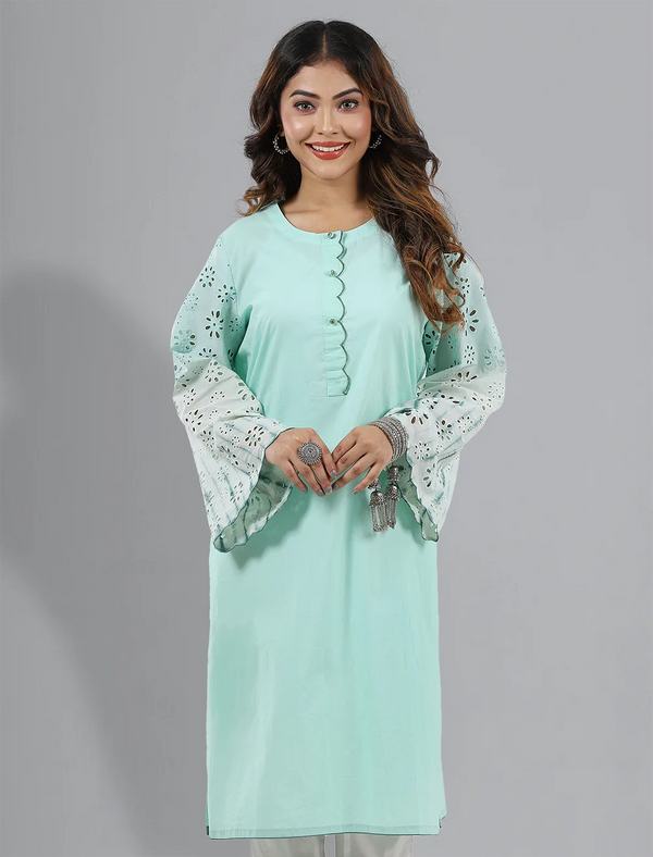 Shaded Cotton Kameez