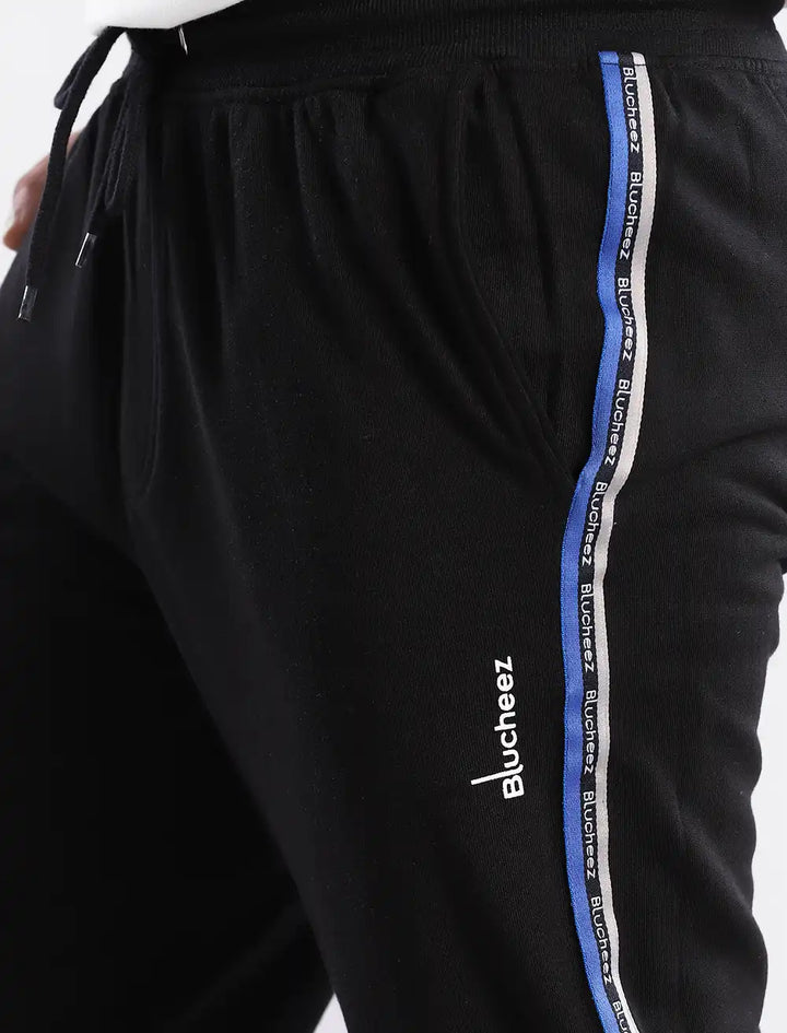 Drawstring-Waist Joggers - Blucheez