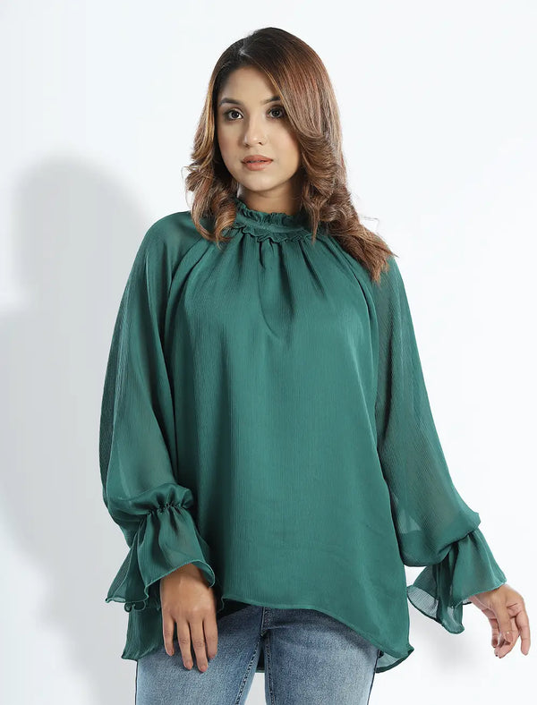 Frill Neck tops