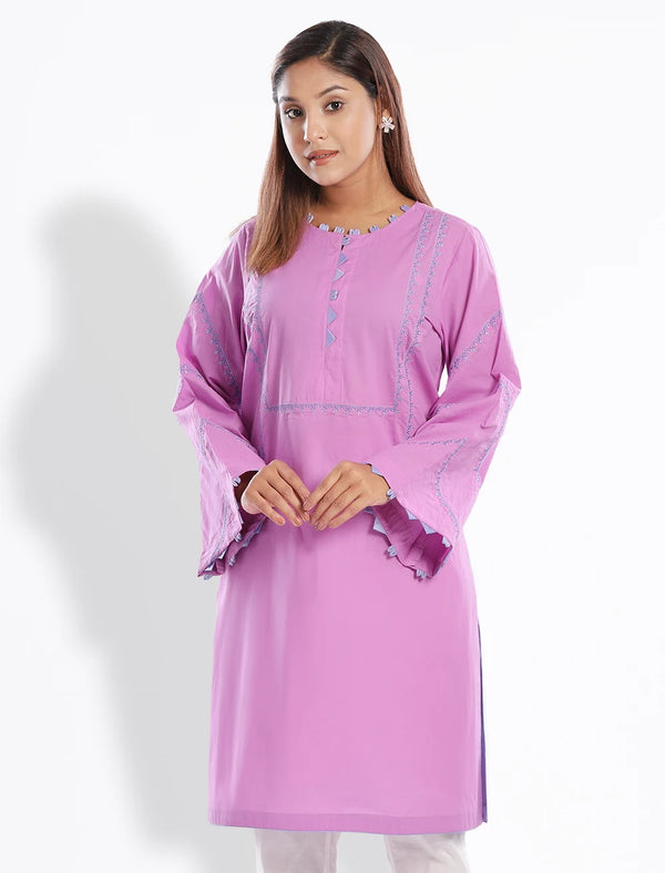 Cotton Embroidered Kameez