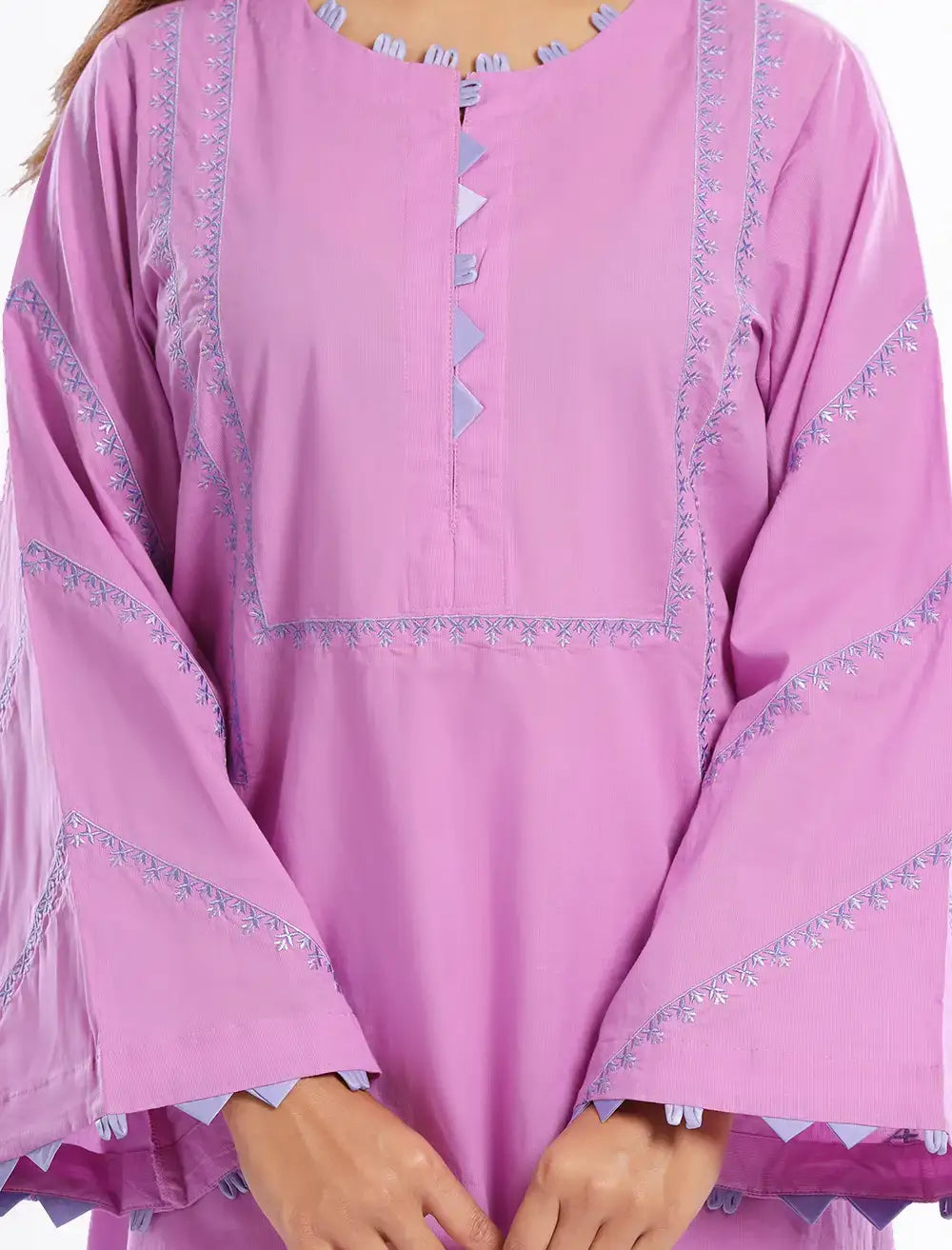 Cotton Embroidered Kameez