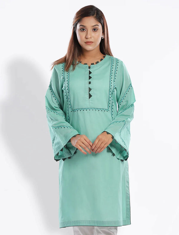 Cotton Embroidered Kameez