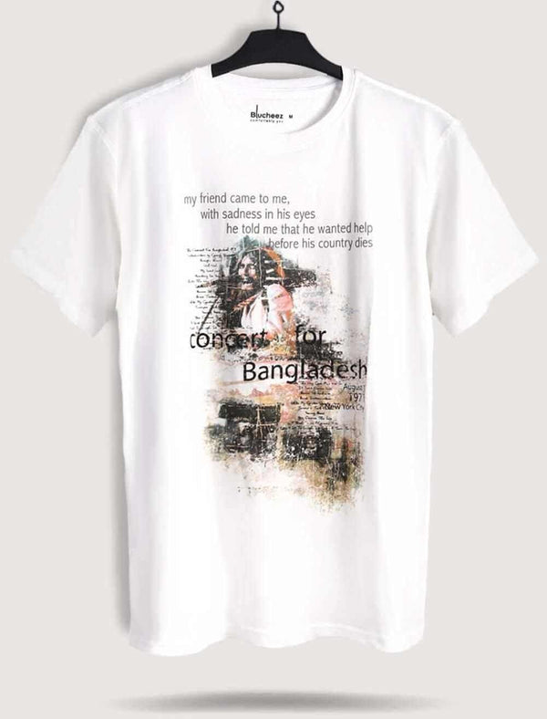 Concert for Bangladesh Printed Tee - Blucheez