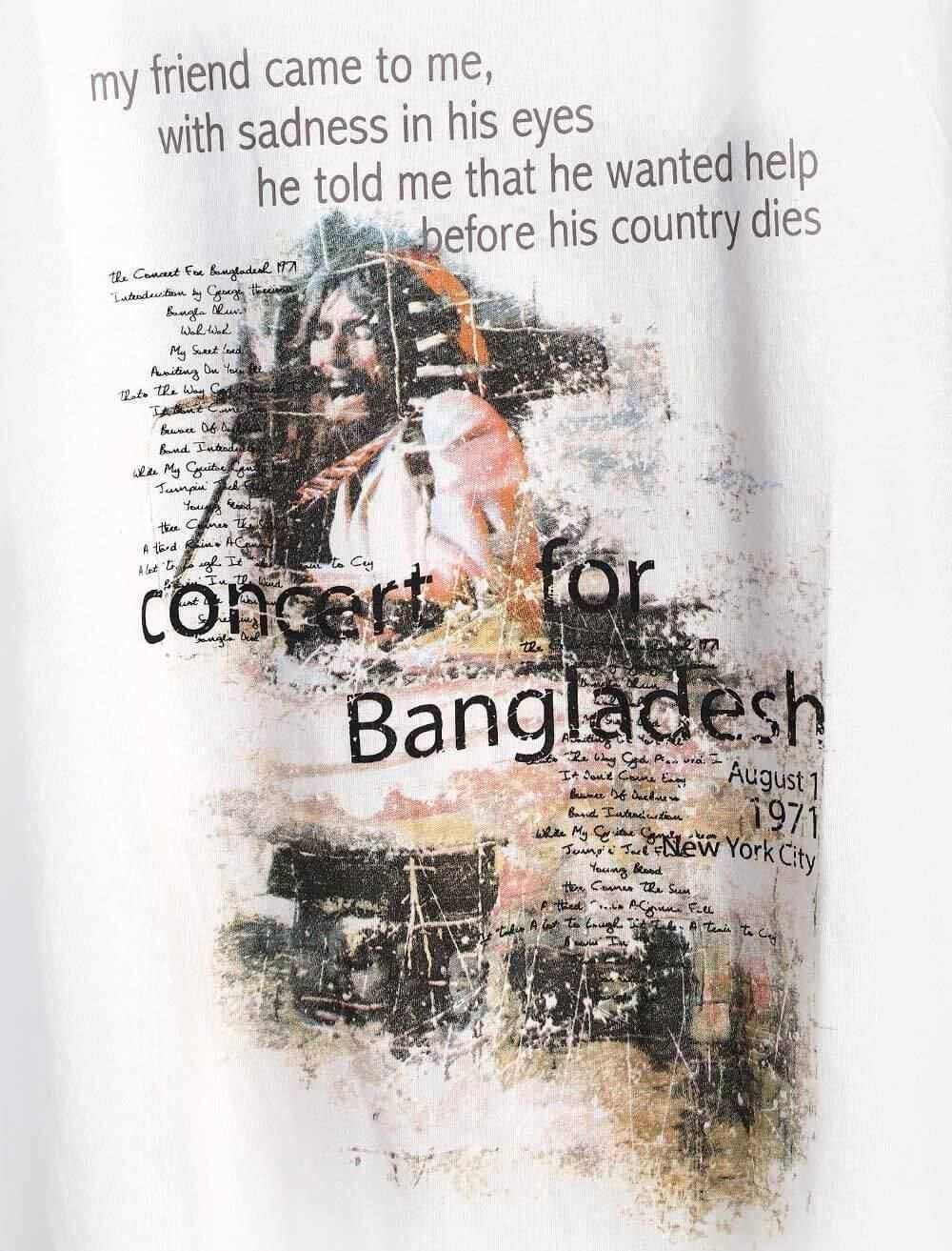 Concert for Bangladesh Printed Tee - Blucheez