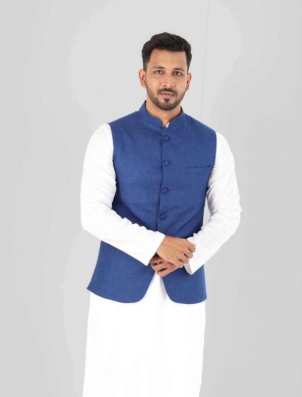 Cut Work Formal Waistcoat - Blucheez