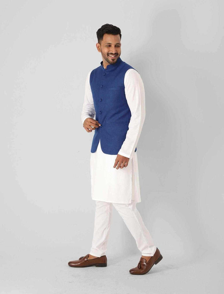 Cut Work Formal Waistcoat - Blucheez