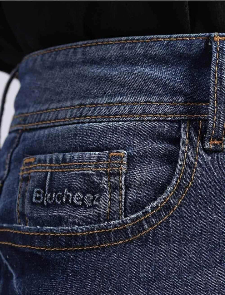 Distressed Skinny Denim - Blucheez