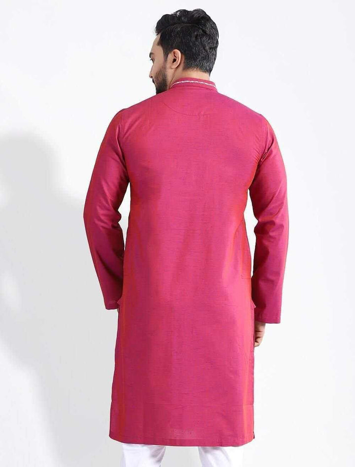 Embroidered Regular Fit Panjabi - Blucheez