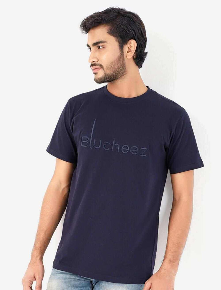 Embroidered Tee - Blucheez