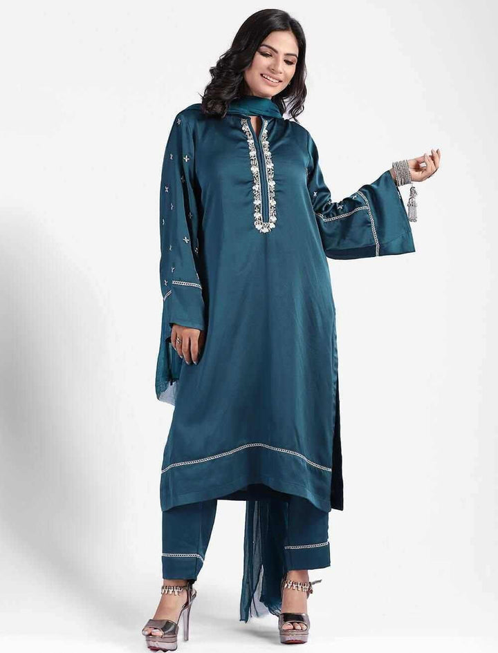 Exclusive Kameez with Zardozi Work - Blucheez