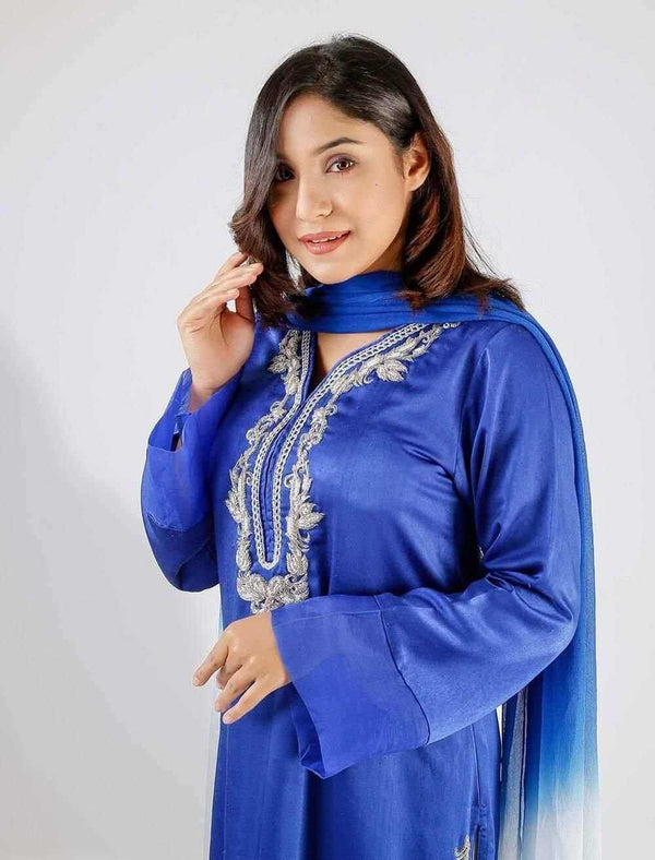 Exclusive Zardozi Kameez - Blucheez