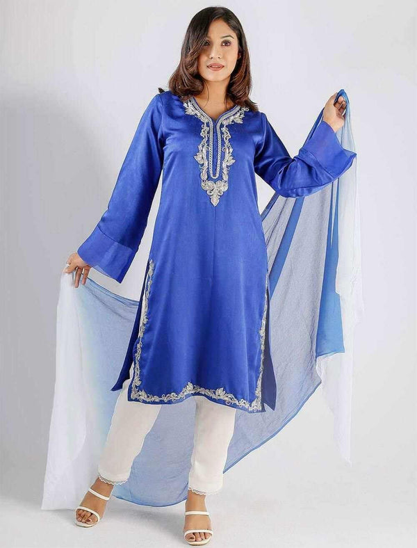 Exclusive Zardozi Kameez - Blucheez