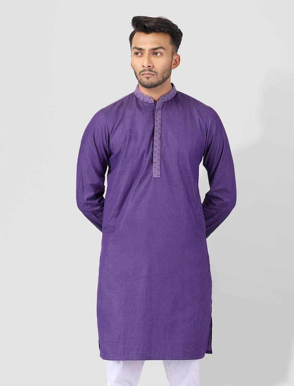 Handworked Slim Fit Panjabi - Blucheez