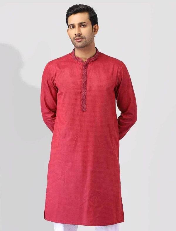 Handworked Slim Fit Panjabi - Blucheez