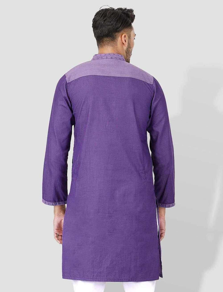 Handworked Slim Fit Panjabi - Blucheez