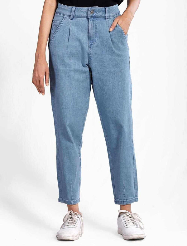 High Waisted Mom Jeans - Blucheez