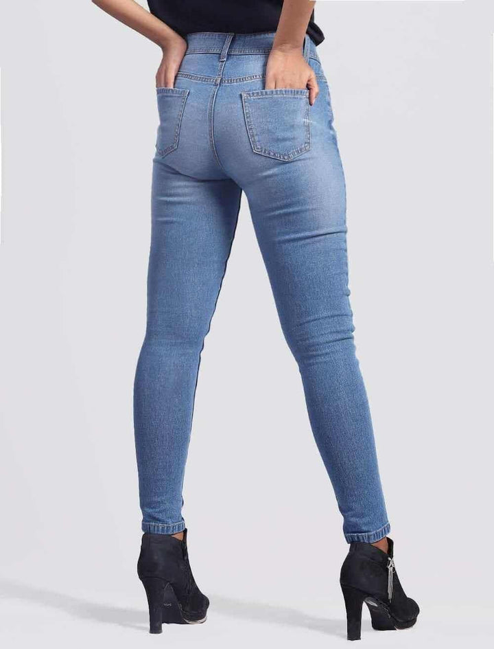 Light Blue Skinny Denim - Blucheez