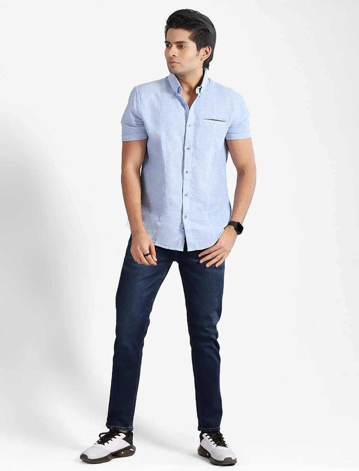 Men's Short Sleeve Shirt - Blucheez