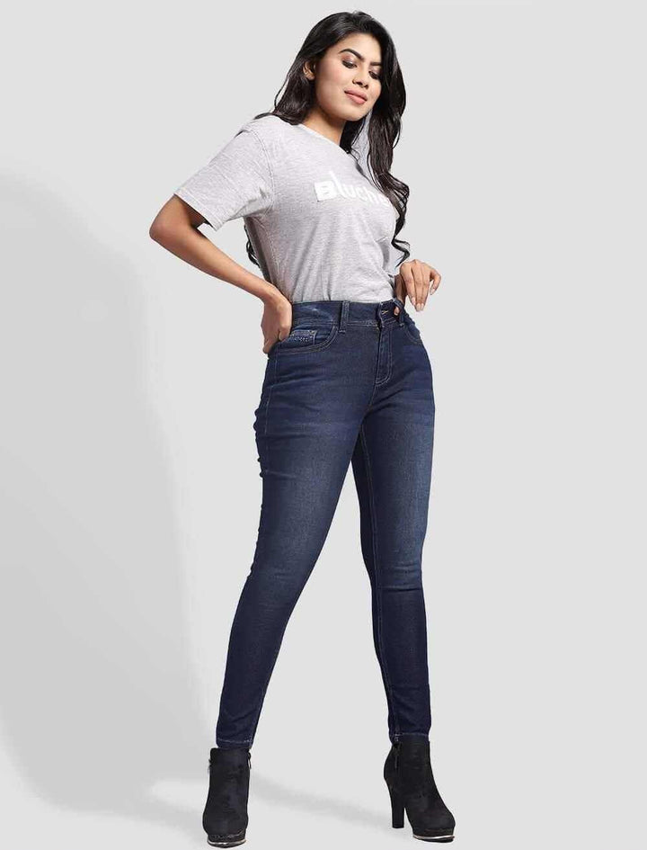 Mid Rise Skinny Denim - Blucheez