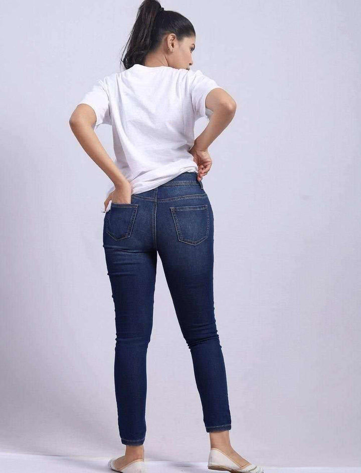 Mid Rise Skinny denim - Blucheez