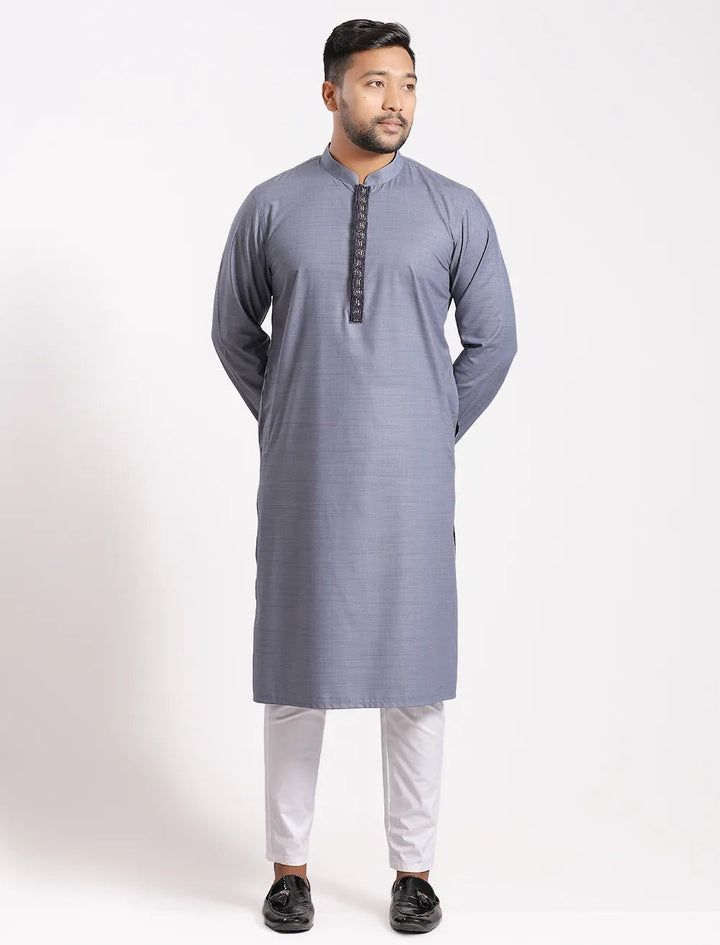 Non Iron Regular Fit Panjabi - Blucheez