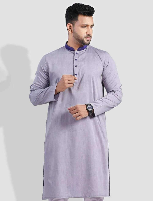 Non Iron Regular Fit Panjabi - Blucheez