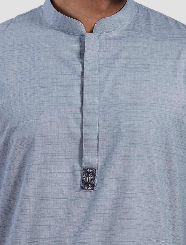 Non Iron Regular Fit Panjabi - Blucheez