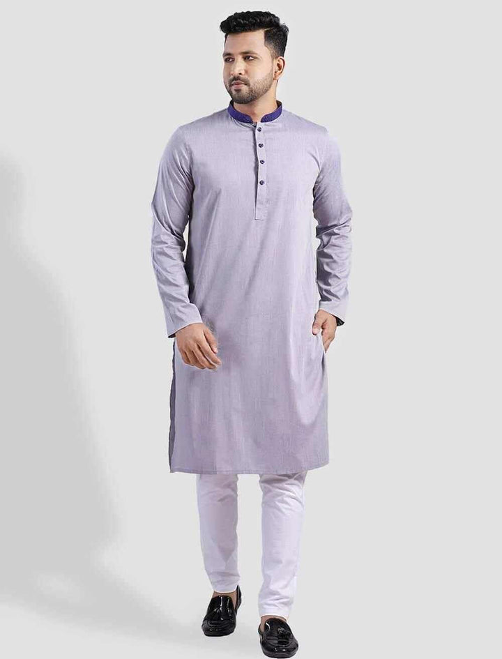 Non Iron Regular Fit Panjabi - Blucheez