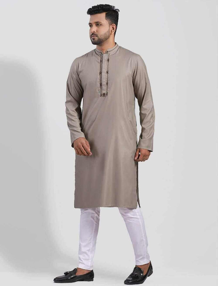 Non Iron Regular Fit Panjabi - Blucheez