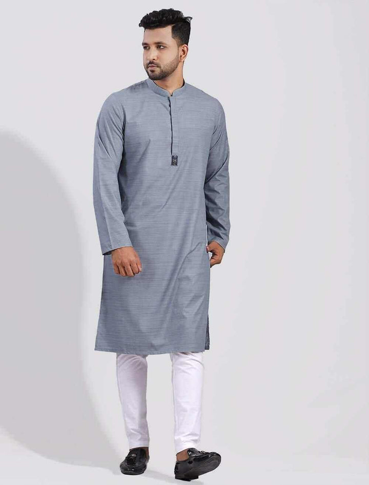 Non Iron Regular Fit Panjabi - Blucheez