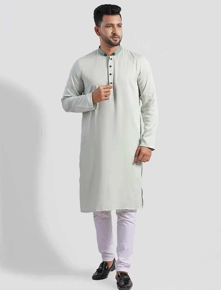 Non Iron Regular Fit Panjabi - Blucheez