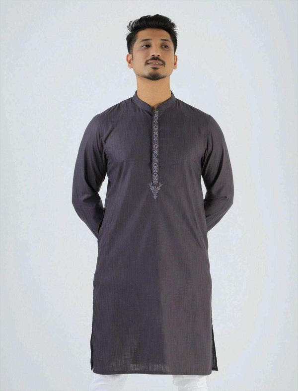 Non Iron Slim Fit Panjabi - Blucheez