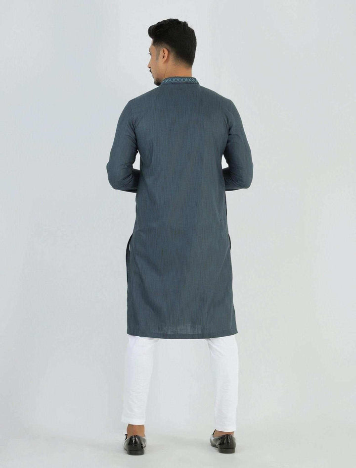 Non Iron Slim Fit Panjabi - Blucheez