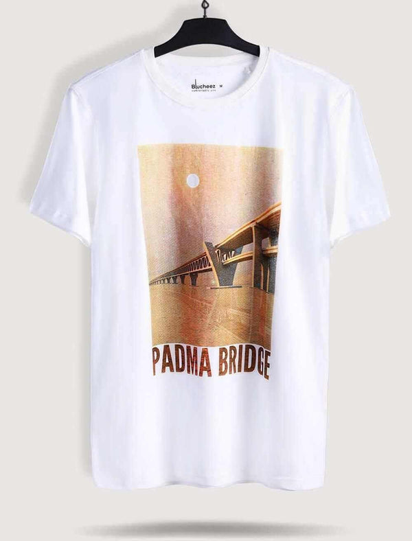 Padma Bridge Printed Tee - Blucheez