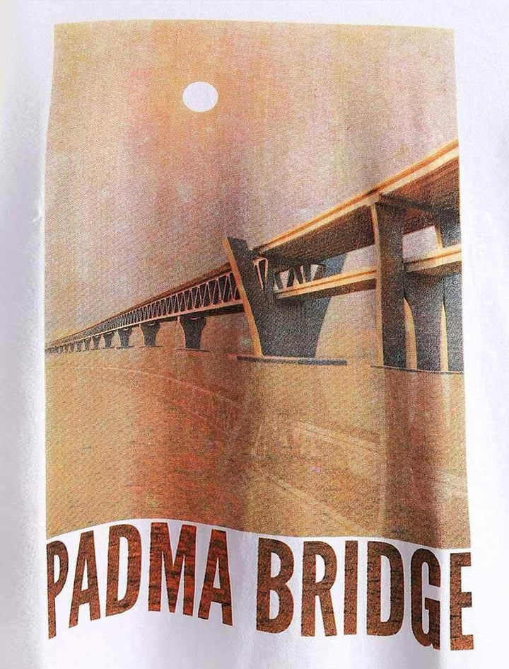 Padma Bridge Printed Tee - Blucheez