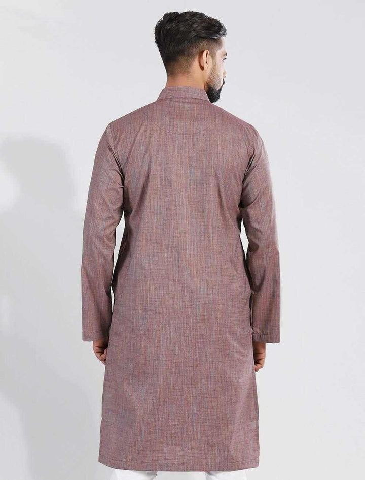 Regular Fit Panjabi With Zardozi Work - Blucheez