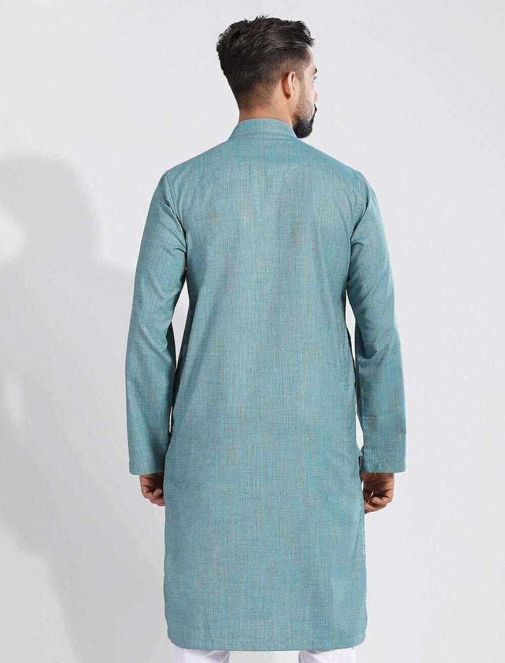 Regular Fit Panjabi With Zardozi Work - Blucheez