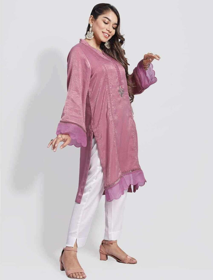 Regular Fit Zardozi Kameez - Blucheez