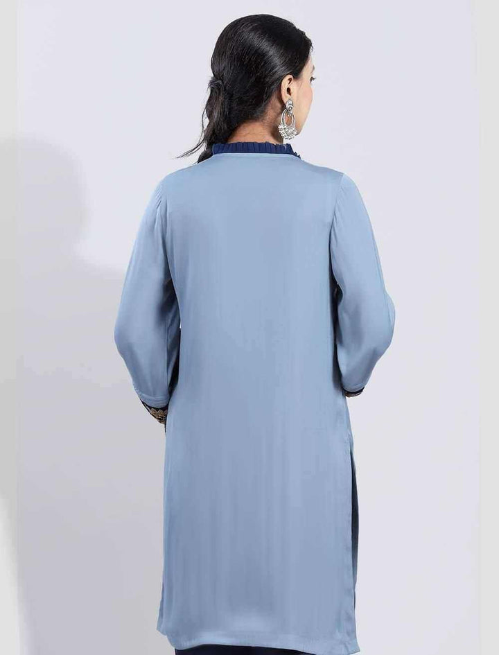 Regular Fit Zardozi Kameez - Blucheez