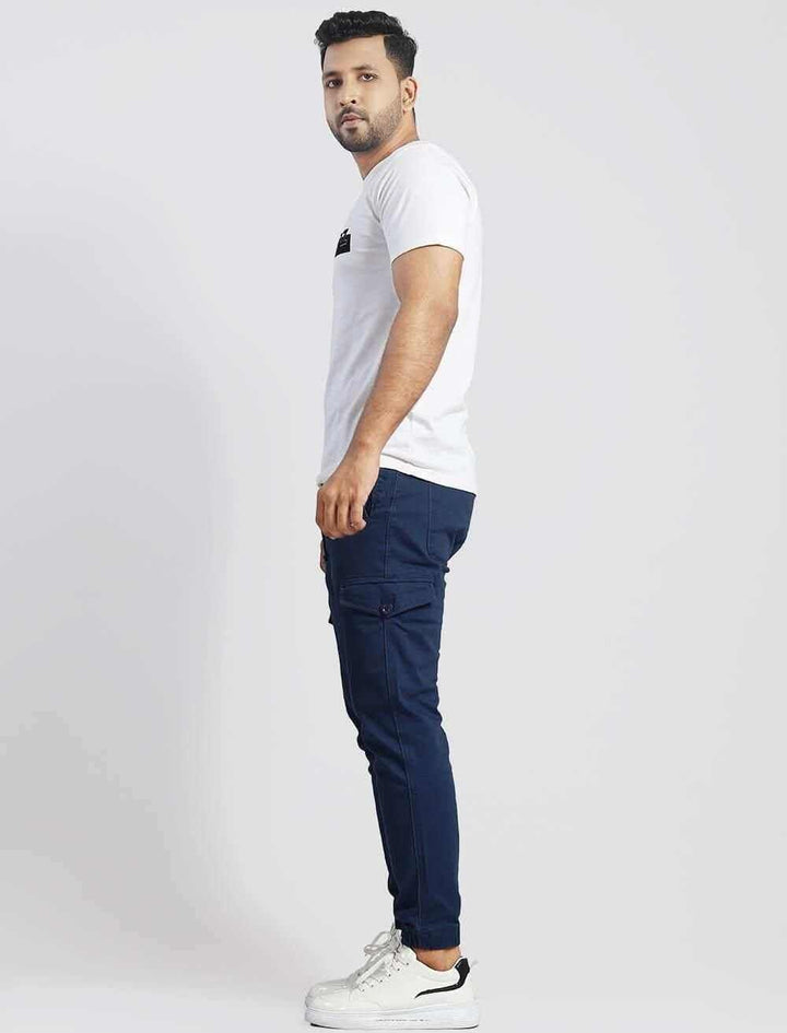 Slim Fit Twill Joggers Pants - Blucheez