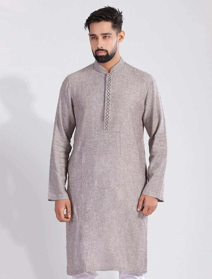 Smart Casual Regular Fit Panjabi - Blucheez